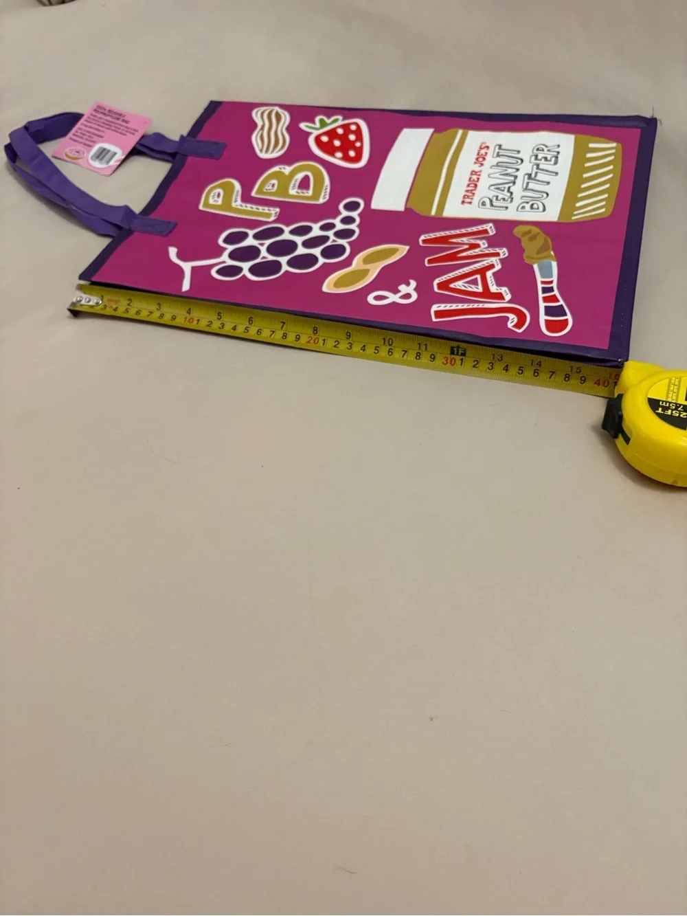 NWT Trader Joe’s Comfort Food Mac & Cheese PB&J Reusable Bag